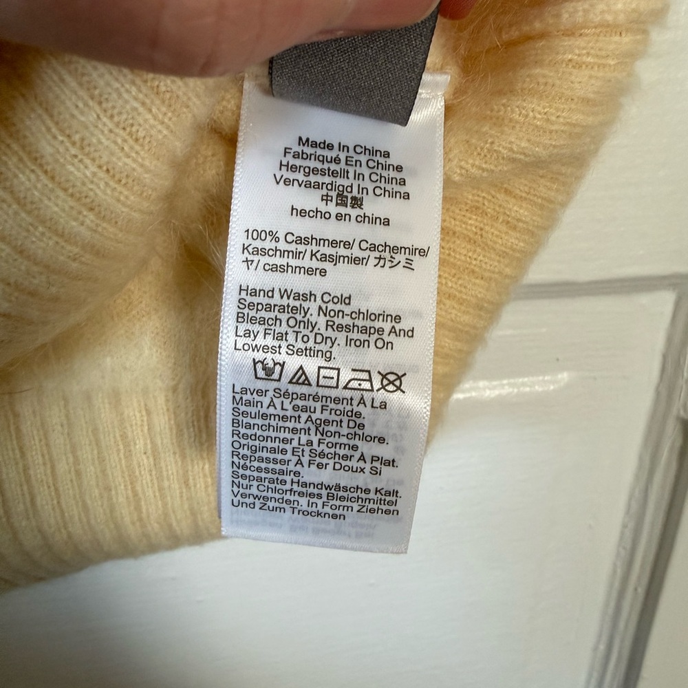 J. Crew Cream Short-Sleeve Polo Sweater - Picture 4 of 4